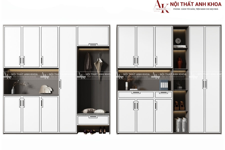 Tủ giày gỗ công nghiệp: Thiết kế dẫn đầu thị trường 2025 Tủ giày gỗ công nghiệp: Thiết kế dẫn đầu thị trường 2025