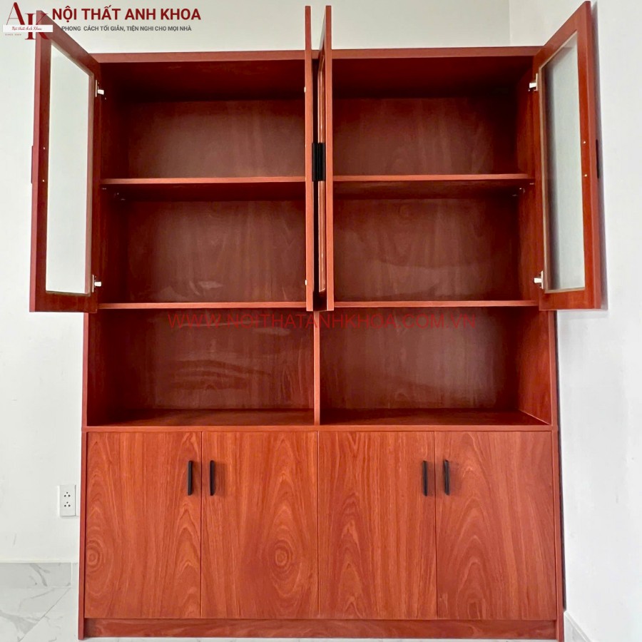Tủ tồ sơ gỗ công nghiệp màu xoan đào Tủ tồ sơ gỗ công nghiệp màu xoan đào