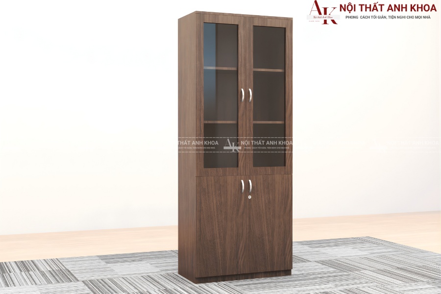 Tủ hồ sơ gỗ công nghiệp MDF phủ Melamine hiện đại Tủ hồ sơ gỗ công nghiệp MDF phủ Melamine hiện đại