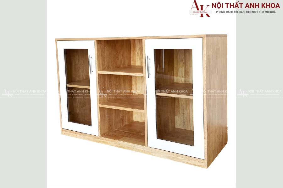 Tủ hồ sơ thấp gỗ tự nhiên - Sang trọng và bền vững Tủ hồ sơ thấp gỗ tự nhiên - Sang trọng và bền vững