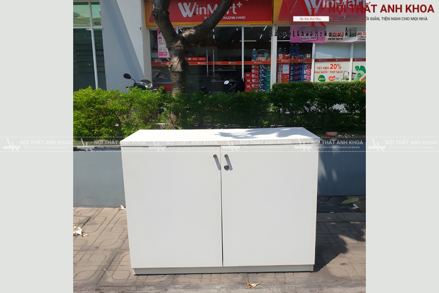 Tủ hồ sơ thấp màu trắng - Tạo cảm giác rộng rãi, sạch sẽ Tủ hồ sơ thấp màu trắng - Tạo cảm giác rộng rãi, sạch sẽ