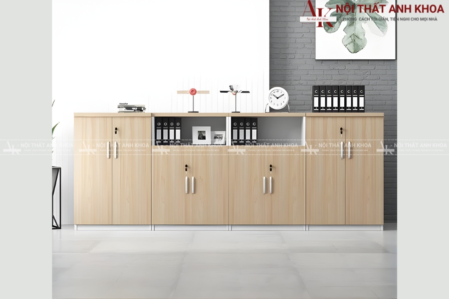 Tủ hồ sơ thấp theo yêu cầu - Tùy chỉnh kích thước, màu sắc và công năng Tủ hồ sơ thấp theo yêu cầu - Tùy chỉnh kích thước, màu sắc và công năng