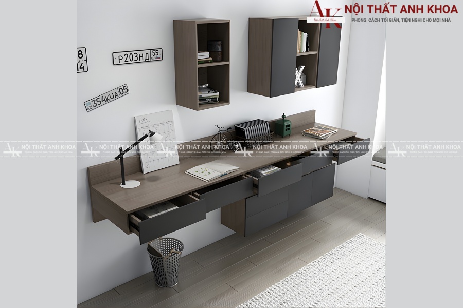 Tủ hồ sơ treo tường gỗ công nghiệp phủ Melamine Tủ hồ sơ treo tường gỗ công nghiệp phủ Melamine