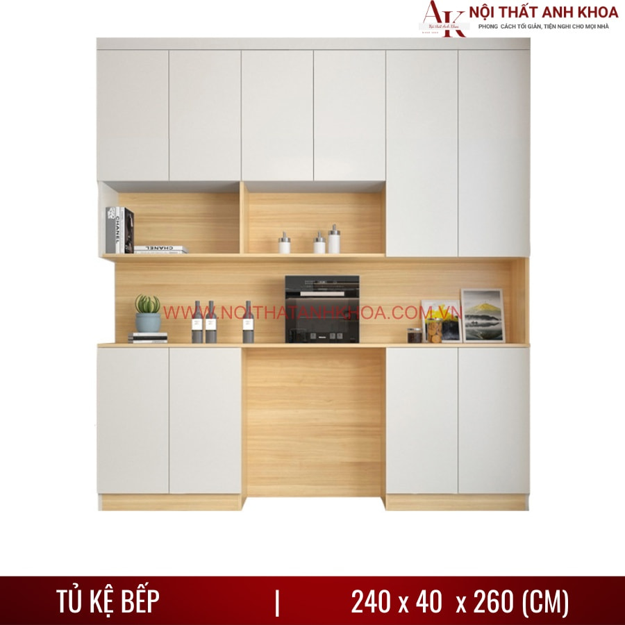 Kích thước tủ kệ đa năng màu trắng phối vàng vân gỗ sang trọng hiện đại Kích thước tủ kệ đa năng màu trắng phối vàng vân gỗ sang trọng hiện đại