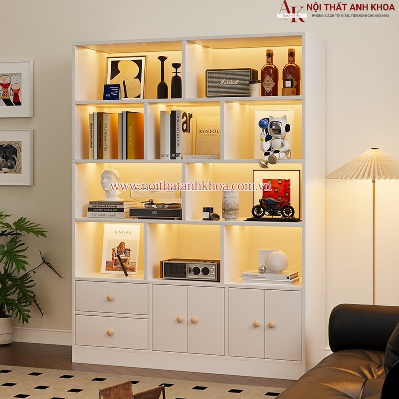 Tủ Kệ Phòng Khách Gỗ Công Nghiệp Có Led Nhiều Màu Giá Tốt Tủ Kệ Phòng Khách Gỗ Công Nghiệp Có Led Nhiều Màu Giá Tốt