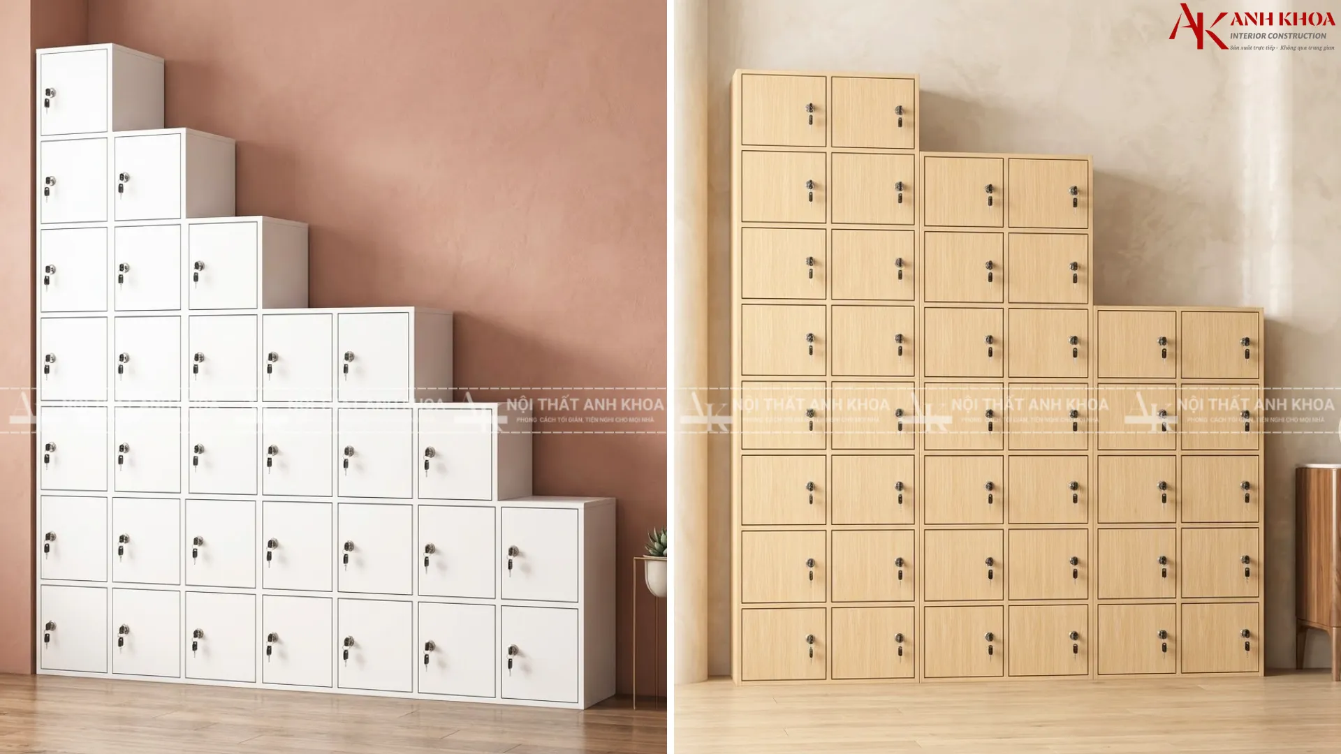 Thiết kế tủ Locker thông minh - Tiết kiệm, diện tích Thiết kế tủ Locker thông minh - Tiết kiệm, diện tích