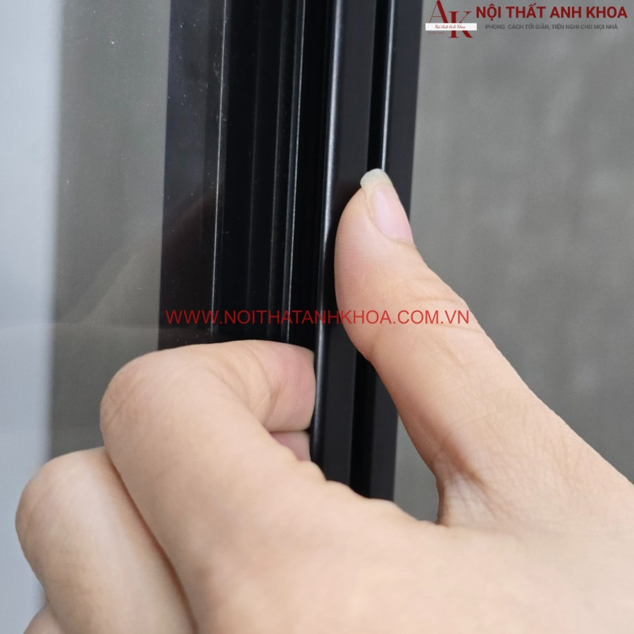 Khung cánh cửa nhôm xingfa tủ quần áo 4 cánh gỗ công nghiệp Khung cánh cửa nhôm xingfa tủ quần áo 4 cánh gỗ công nghiệp