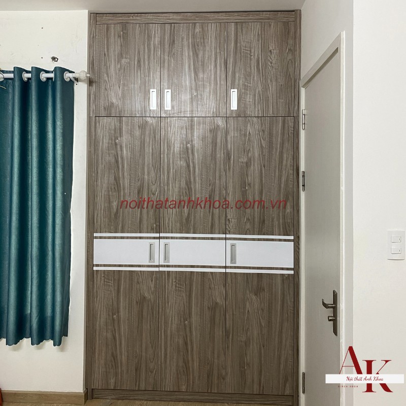 Tủ Quần Áo Âm Tường Gỗ MDF Hiện Đại Tủ Quần Áo Âm Tường Gỗ MDF Hiện Đại