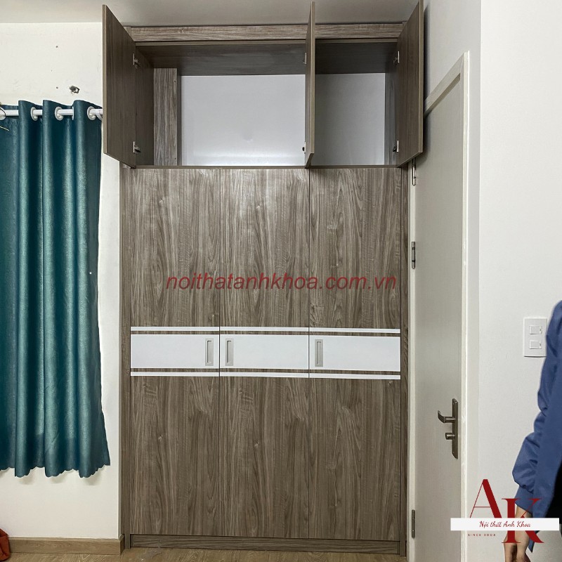 Tủ Quần Áo Âm Tường Gỗ MDF Hiện Đại Tủ Quần Áo Âm Tường Gỗ MDF Hiện Đại