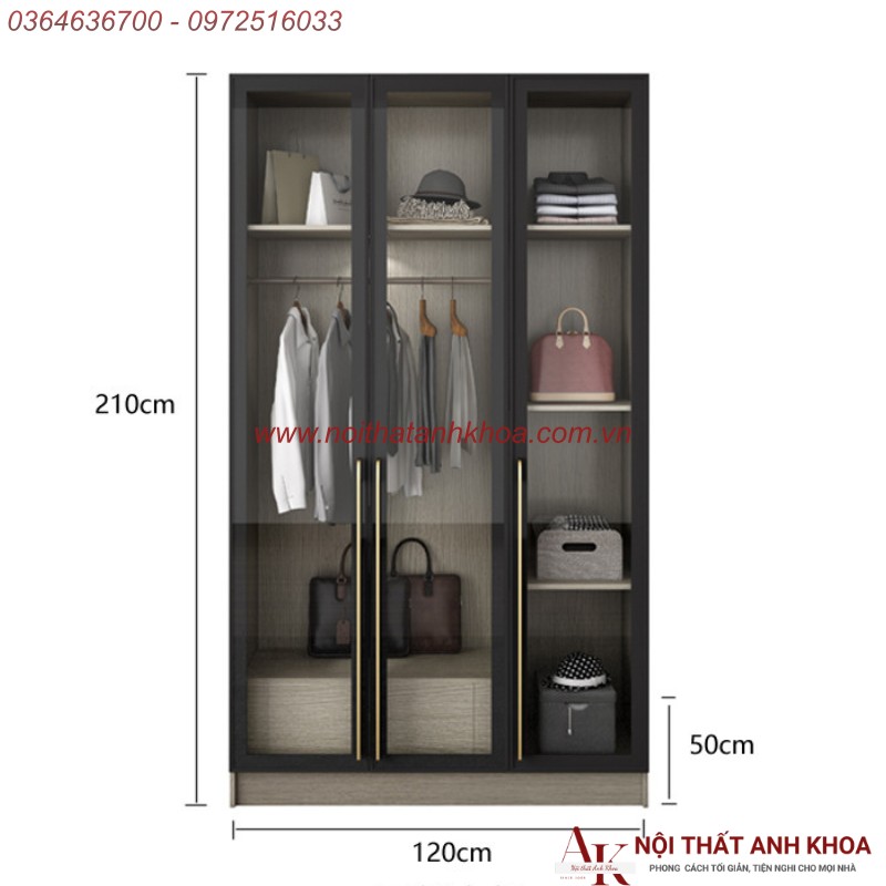 Tủ Quần Áo Cánh Kính Cường Lực Gỗ MDF Thiết Kế Sang Trọng Đẹp Mắt Tủ Quần Áo Cánh Kính Cường Lực Gỗ MDF Thiết Kế Sang Trọng Đẹp Mắt