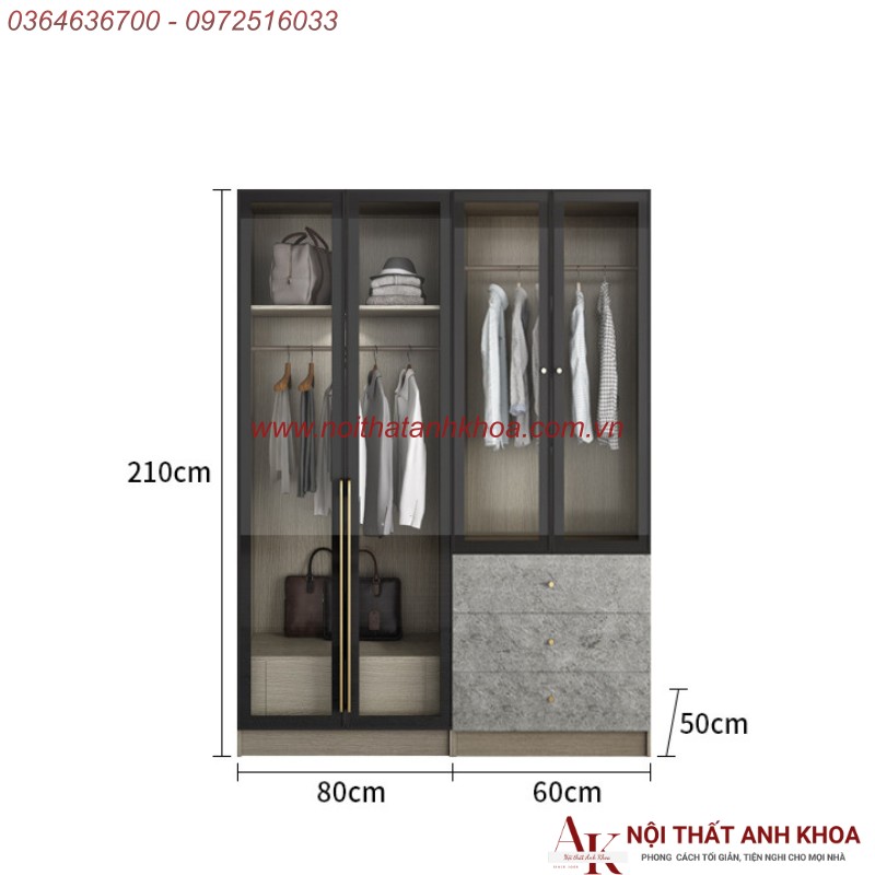 Tủ Quần Áo Cánh Kính Cường Lực Gỗ MDF Thiết Kế Sang Trọng Đẹp Mắt Tủ Quần Áo Cánh Kính Cường Lực Gỗ MDF Thiết Kế Sang Trọng Đẹp Mắt
