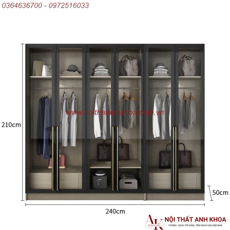 Tủ Quần Áo Cánh Kính Cường Lực Gỗ MDF Thiết Kế Sang Trọng Đẹp Mắt Tủ Quần Áo Cánh Kính Cường Lực Gỗ MDF Thiết Kế Sang Trọng Đẹp Mắt