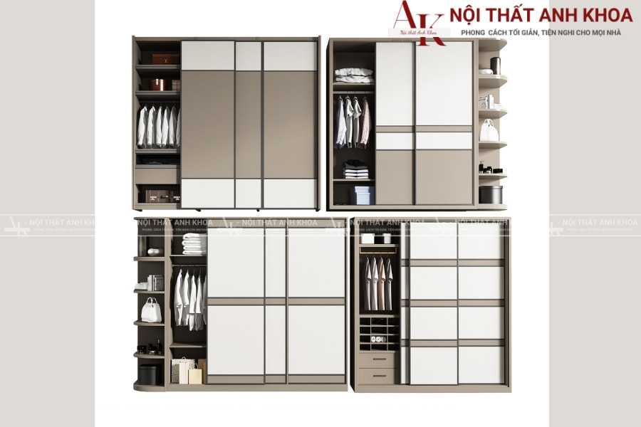 Tủ quần áo cánh trượt Tủ quần áo cánh trượt