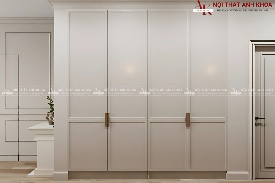 Tủ quần áo cho phòng ngủ nhỏ - Nội thất Anh Khoa Tủ quần áo cho phòng ngủ nhỏ - Nội thất Anh Khoa