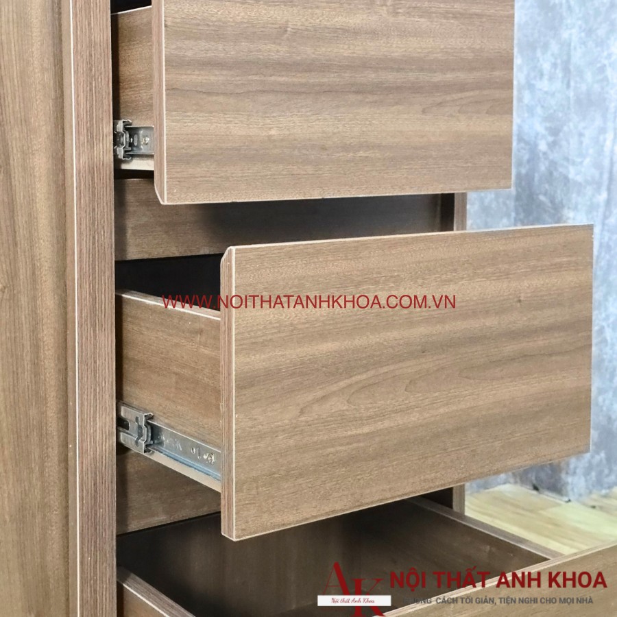 Hệ thống ngăn kéo tủ quần áo gỗ công nghiệp MDF hiện đại Hệ thống ngăn kéo tủ quần áo gỗ công nghiệp MDF hiện đại