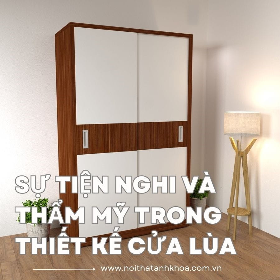 Sự tiện nghi và thẩm mỹ trong thiết kế cửa lùa Sự tiện nghi và thẩm mỹ trong thiết kế cửa lùa