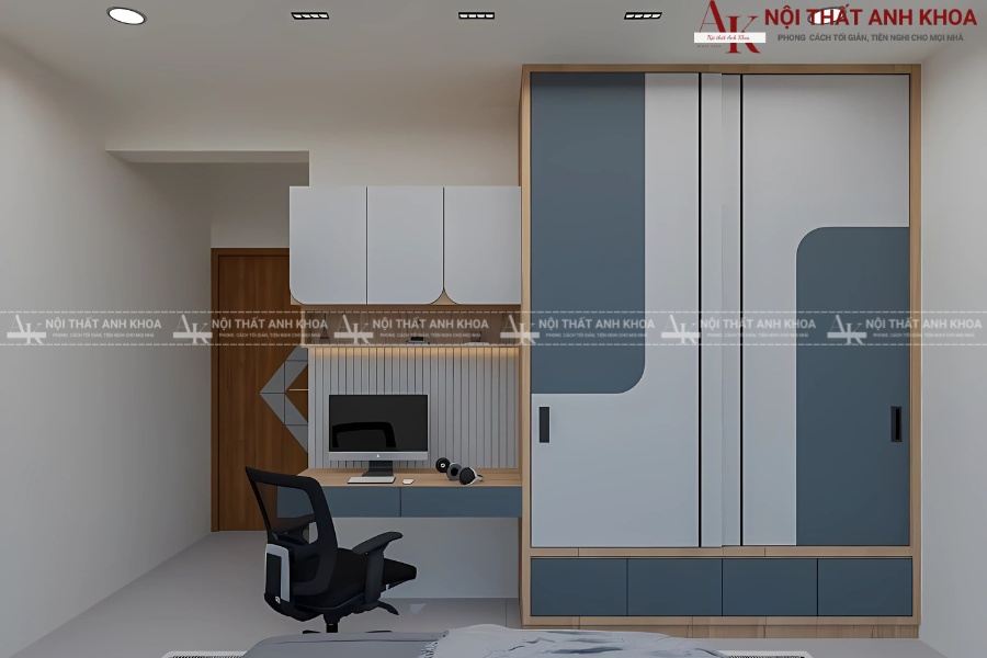 Tủ quần áo cửa lùa 1m6 hiện đại Tủ quần áo cửa lùa 1m6 hiện đại