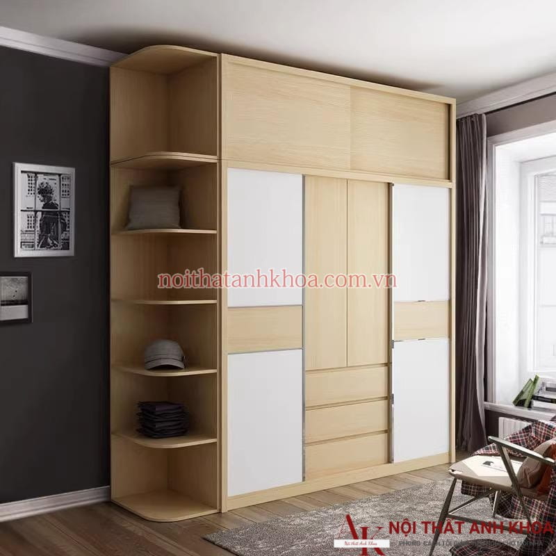 Tủ Quần Áo Cửa Lùa Gỗ Công Nghiệp Cao Kịch Trần Hiện Đại Tủ Quần Áo Cửa Lùa Gỗ Công Nghiệp Cao Kịch Trần Hiện Đại