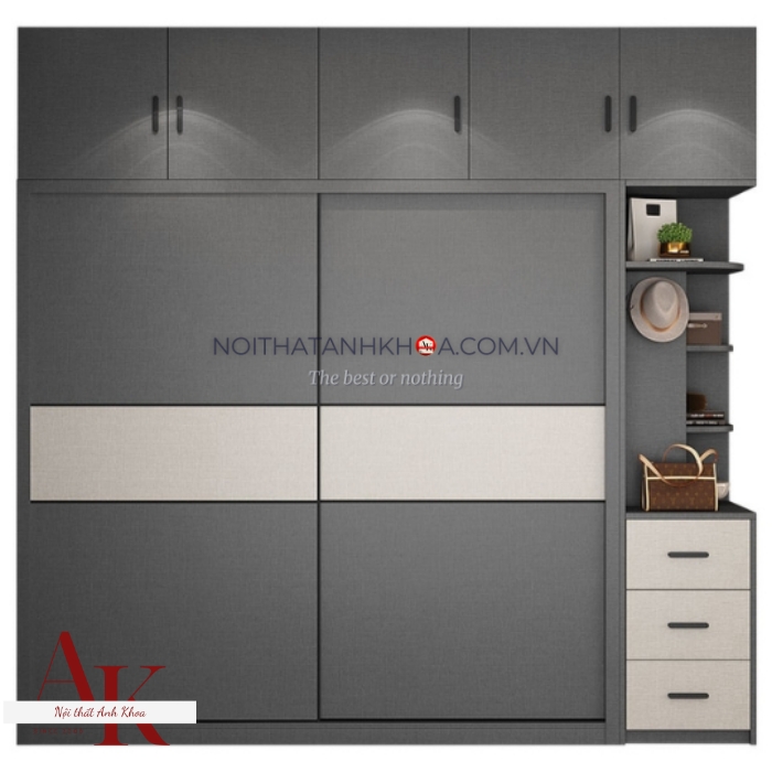 Tủ Quần Áo Cửa Lùa Gỗ Công Nghiệp MDF Thiết Kế Hiện Đại Tủ Quần Áo Cửa Lùa Gỗ Công Nghiệp MDF Thiết Kế Hiện Đại