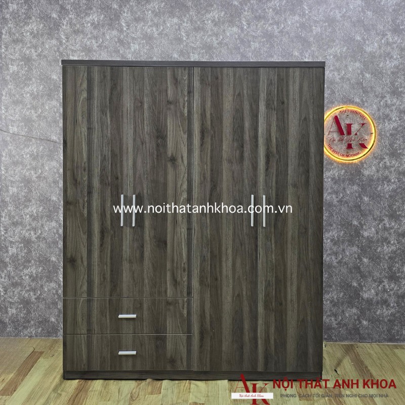 Tủ Quần Áo Giá Rẻ Gỗ MDF Màu Xanh Rêu Vân Gỗ Đẹp  Tủ Quần Áo Giá Rẻ Gỗ MDF Màu Xanh Rêu Vân Gỗ Đẹp