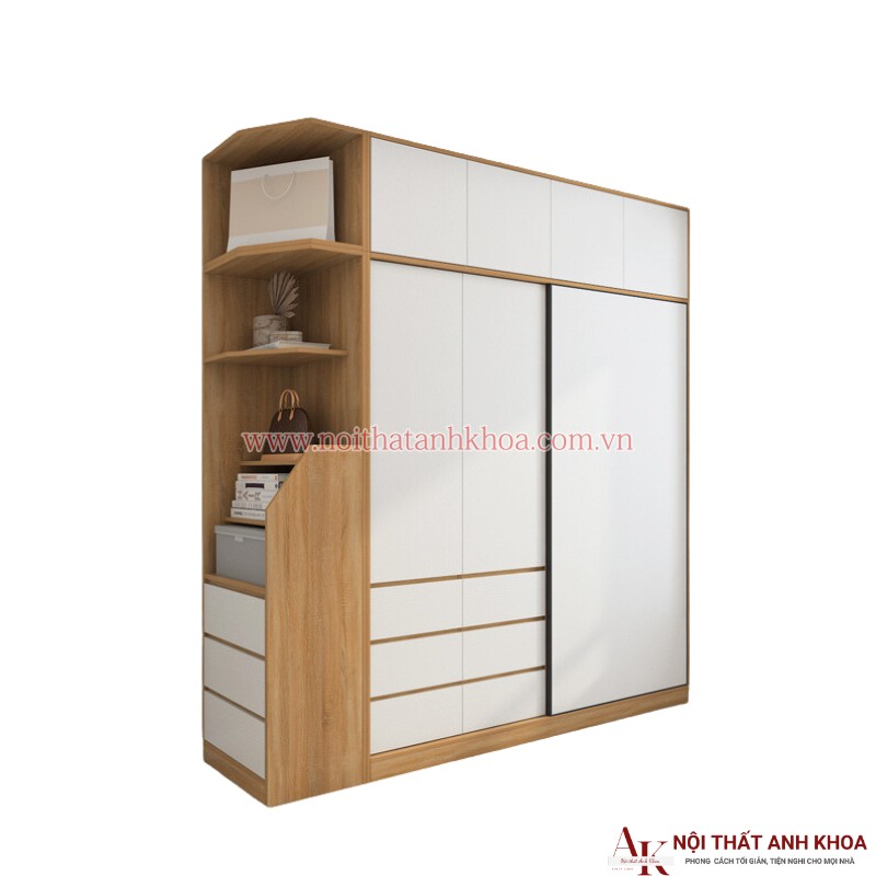 Tủ Quần Áo Gỗ Công Nghiệp Cao Cấp Hiện Đại Tủ Quần Áo Gỗ Công Nghiệp Cao Cấp Hiện Đại