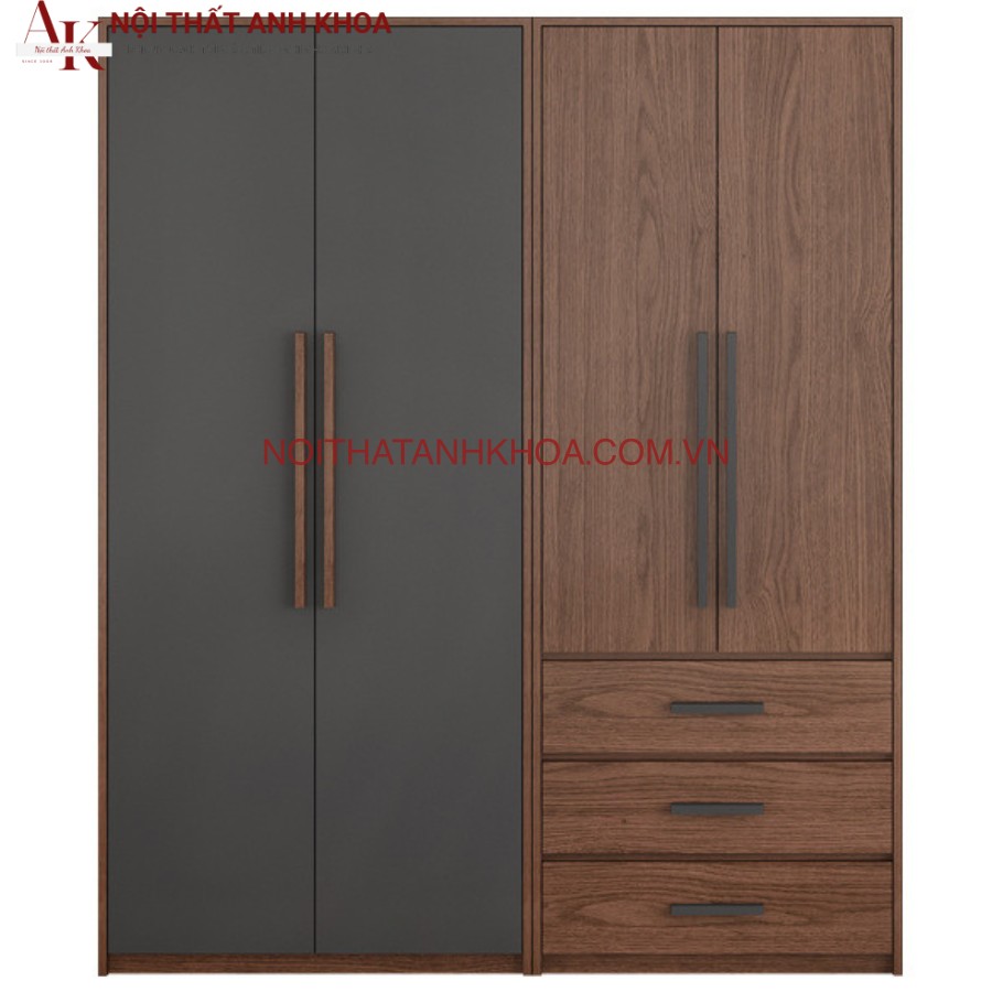 Tủ Quần Áo Gỗ Công Nghiệp Phối Màu Đẹp Giá Rẻ Tủ Quần Áo Gỗ Công Nghiệp Phối Màu Đẹp Giá Rẻ