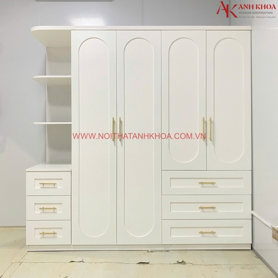 Tủ quần áo phong cách Tân Cổ Điển đẹp cao cấp Tủ quần áo phong cách Tân Cổ Điển đẹp cao cấp