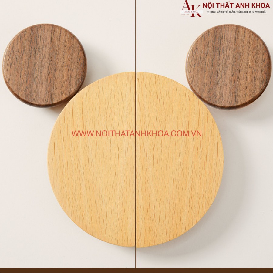 Tay nắm hình gấu của tủ quần áo trẻ em bằng gôx công nghiệp cao cấp Tay nắm hình gấu của tủ quần áo trẻ em bằng gôx công nghiệp cao cấp