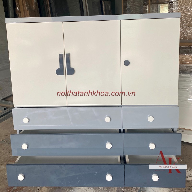 Tủ Quần Áo Trẻ Em Gỗ Công Nghiệp MDF Đẹp Hiện Đại Tủ Quần Áo Trẻ Em Gỗ Công Nghiệp MDF Đẹp Hiện Đại