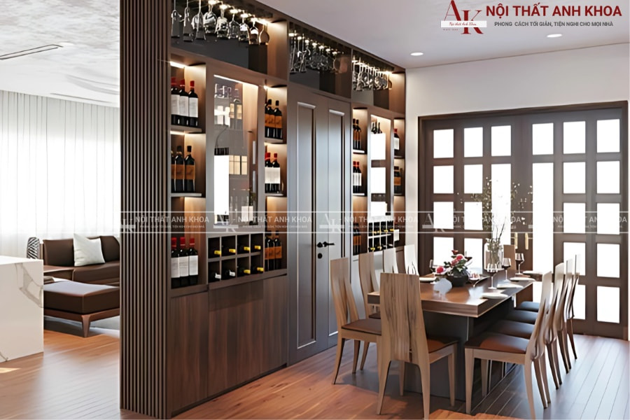 Gợi ý những mẫu tủ rượu đẹp cho không gian chung cư Gợi ý những mẫu tủ rượu đẹp cho không gian chung cư