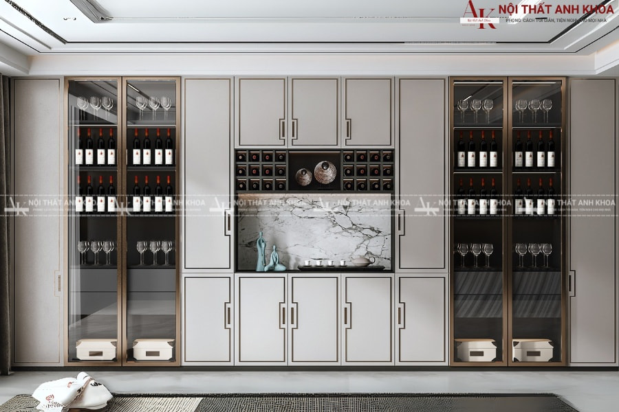 Tủ rượu phong cách hiện đại - Sang trọng mỗi góc nhìn Tủ rượu phong cách hiện đại - Sang trọng mỗi góc nhìn