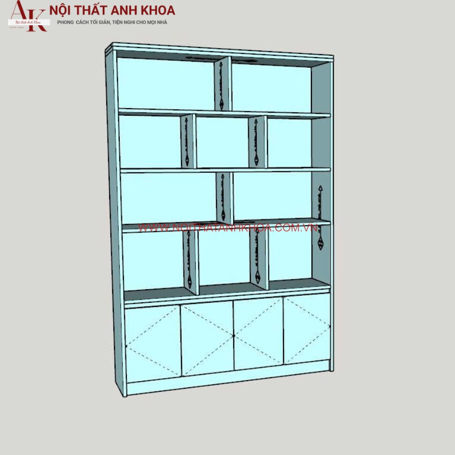 Tủ rượu gỗ công nghiệp MDF ngăn phòng khách và bếp  Tủ rượu gỗ công nghiệp MDF ngăn phòng khách và bếp