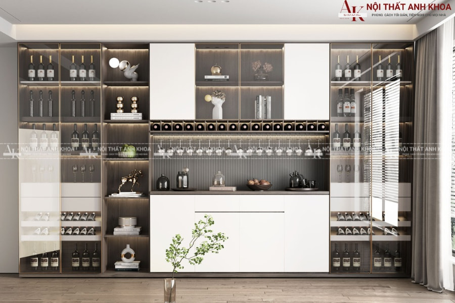 Tủ rượu đẹp - Biểu tượng đẳng cấp của gia chủ Tủ rượu đẹp - Biểu tượng đẳng cấp của gia chủ