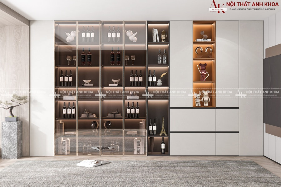 Không gian sống hoàn hảo cùng với tủ rượu cao cấp Không gian sống hoàn hảo cùng với tủ rượu cao cấp