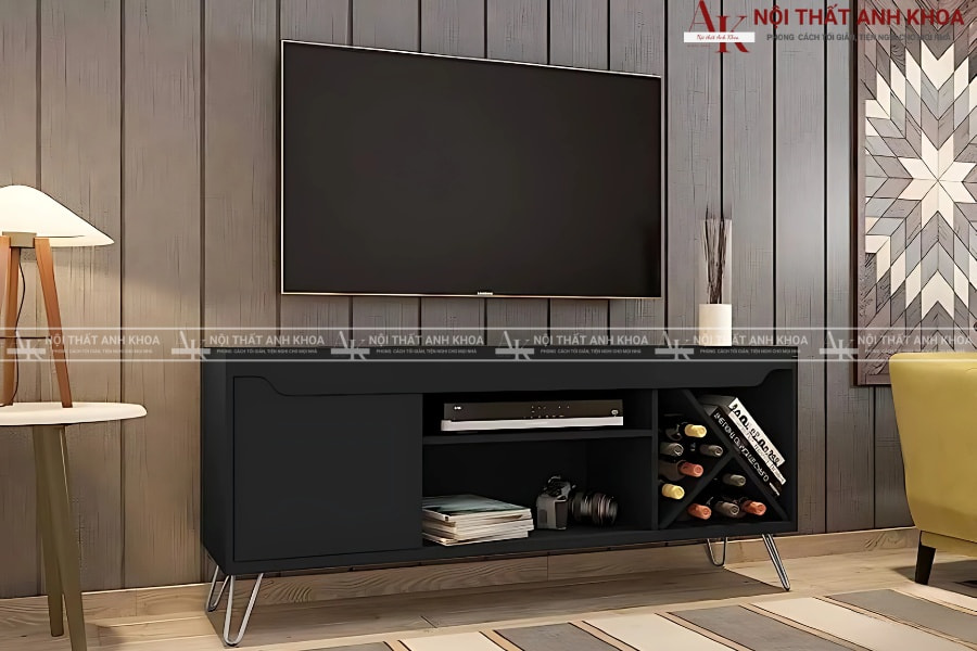 Xu hướng tủ rượu kèm kệ tivi năm 2025 - Đa năng và thẩm mỹ Xu hướng tủ rượu kèm kệ tivi năm 2025 - Đa năng và thẩm mỹ