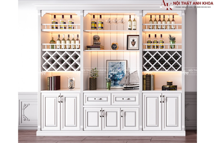 Tủ rượu đẹp - Không chỉ là nơi trưng bày mà còn là nghệ thuật Tủ rượu đẹp - Không chỉ là nơi trưng bày mà còn là nghệ thuật