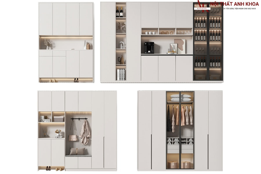 Sang trọng và tinh tế với tủ rượu gỗ MDF Sang trọng và tinh tế với tủ rượu gỗ MDF