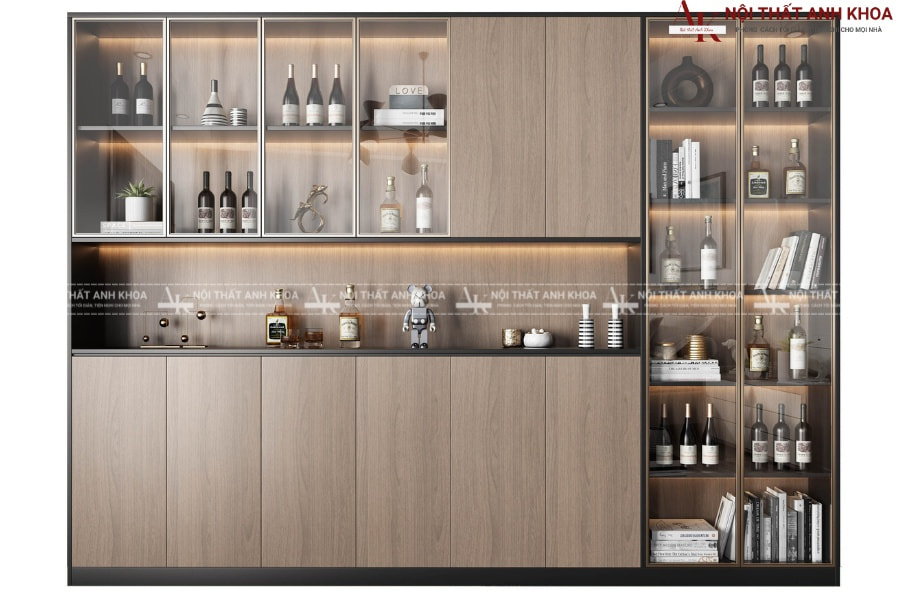 Tủ rượu bếp đẹp - Hiện đại, tinh tế Tủ rượu bếp đẹp - Hiện đại, tinh tế