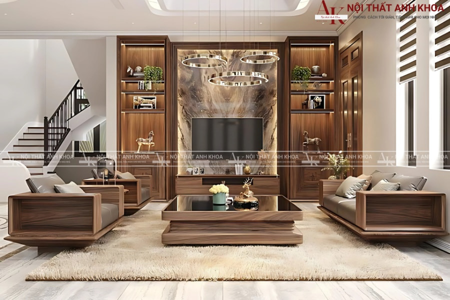 Tủ rượu kèm kệ tivi - Tinh tế trong từng đường nét Tủ rượu kèm kệ tivi - Tinh tế trong từng đường nét