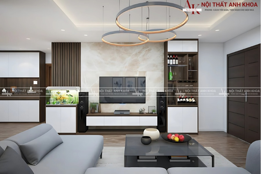 Tủ rượu tích hợp kệ tivi - Giải pháp thông minh cho không gian sống Tủ rượu tích hợp kệ tivi - Giải pháp thông minh cho không gian sống