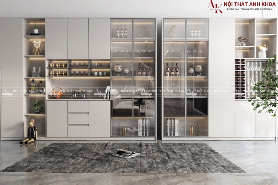 Tủ rượu đẹp - Giải pháp gọn gàng và tinh tế Tủ rượu đẹp - Giải pháp gọn gàng và tinh tế