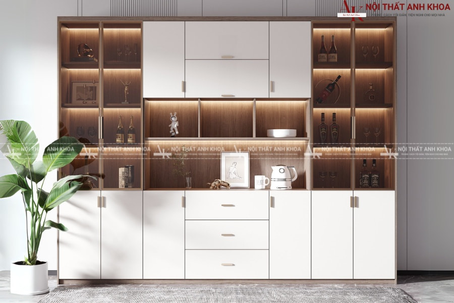 Top mẫu tủ rượu phòng ăn khiến khách đến phải trầm trồ Top mẫu tủ rượu phòng ăn khiến khách đến phải trầm trồ