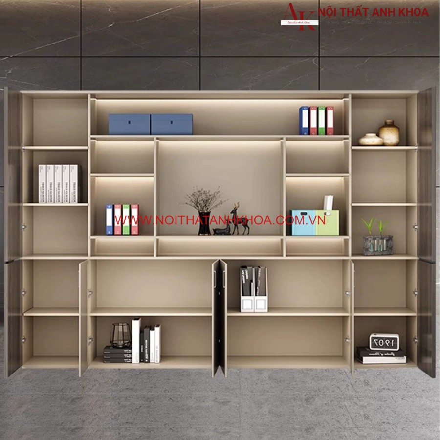 Tủ tài liệu gỗ công nghiệp MDF thiết kế sang trọng đẳng cấp Tủ tài liệu gỗ công nghiệp MDF thiết kế sang trọng đẳng cấp