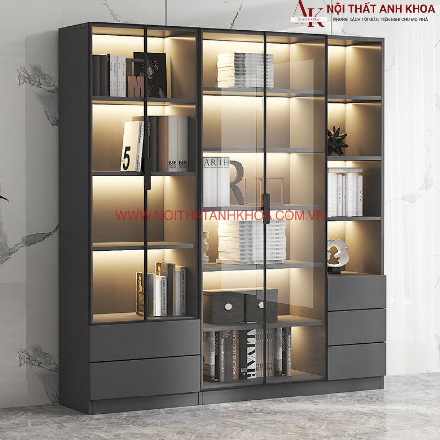 Tủ trang trí cánh kính đẹp hiện đại Tủ trang trí cánh kính đẹp hiện đại