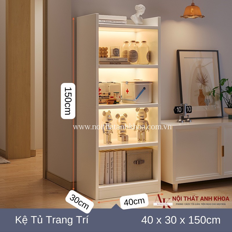 Tủ Trang Trí Gỗ Công Nghiệp Có Led Đẹp Tủ Trang Trí Gỗ Công Nghiệp Có Led Đẹp