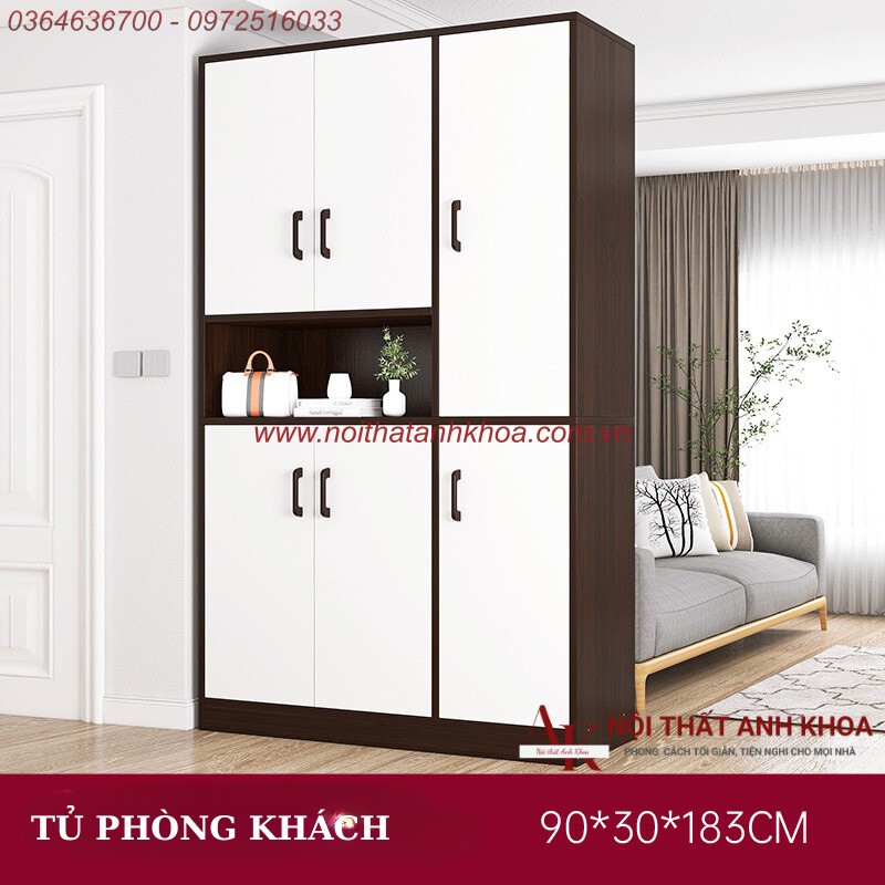 Tủ Vách Ngăn Phòng Khách Gỗ Công Nghiệp MDF Thiết Kế Hiện Đại Giá Rẻ Tủ Vách Ngăn Phòng Khách Gỗ Công Nghiệp MDF Thiết Kế Hiện Đại Giá Rẻ