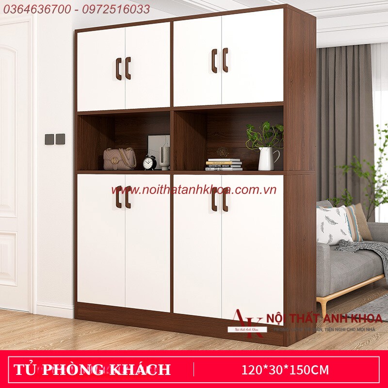 Tủ Vách Ngăn Phòng Khách Gỗ Công Nghiệp MDF Thiết Kế Hiện Đại Giá Rẻ Tủ Vách Ngăn Phòng Khách Gỗ Công Nghiệp MDF Thiết Kế Hiện Đại Giá Rẻ