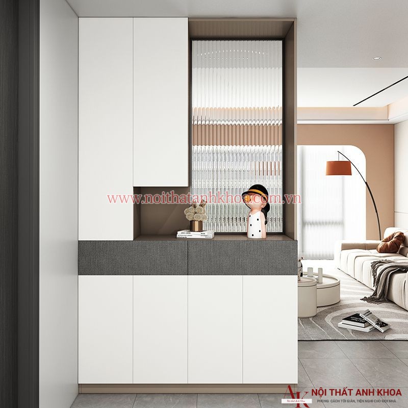 Tủ Vách Ngăn Phòng Khách Gỗ MDF Thiết Kế Sang Trọng Tủ Vách Ngăn Phòng Khách Gỗ MDF Thiết Kế Sang Trọng