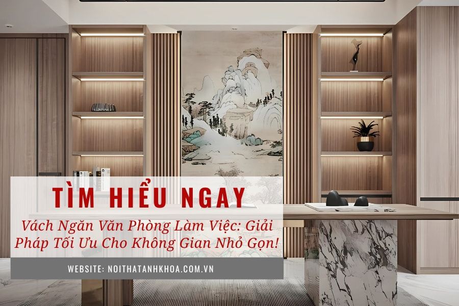 Vách ngăn văn phòng làm việc - Giải pháp tối ưu cho không gian nhỏ gọn Vách ngăn văn phòng làm việc - Giải pháp tối ưu cho không gian nhỏ gọn