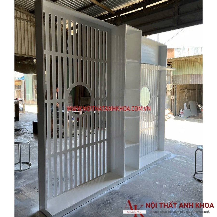 Vách Ngăn Gỗ MDF CNC Nội Thất Anh Khoa Vách Ngăn Gỗ MDF CNC Nội Thất Anh Khoa